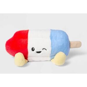 Gigglescape Bomb Pop Red White Blue Popsicle Plush Stuffed Animal Toy NEW 8"